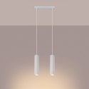 Lampa wisząca KARBON 2 biały