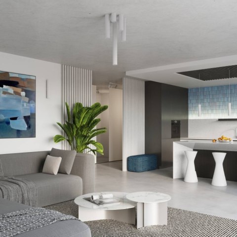 Lampa wisząca KARBON 2 biały Lampa wisząca KARBON 2 biały