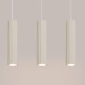 Lampa wisząca KARBON 3L beżowy