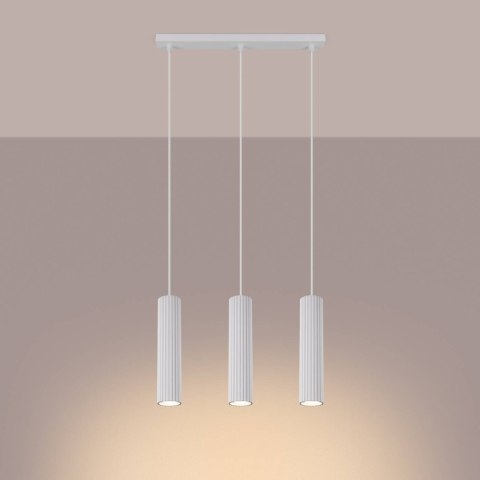 Lampa wisząca KARBON 3L biały Lampa wisząca KARBON 3L biały