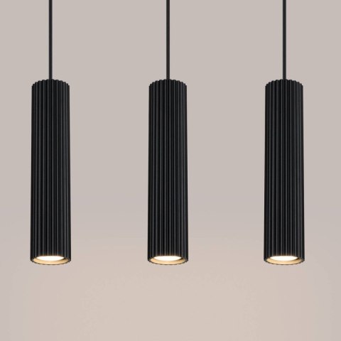 Lampa wisząca KARBON 3L czarny Lampa wisząca KARBON 3L czarny