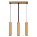 Lampa wisząca KARBON 3L złoty