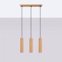 Lampa wisząca KARBON 3L złoty