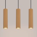 Lampa wisząca KARBON 3L złoty