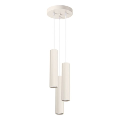 Lampa wisząca KARBON 3P beżowy Lampa wisząca KARBON 3P beżowy