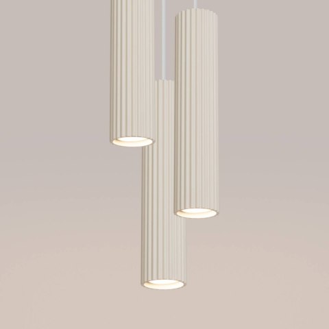 Lampa wisząca KARBON 3P beżowy Lampa wisząca KARBON 3P beżowy