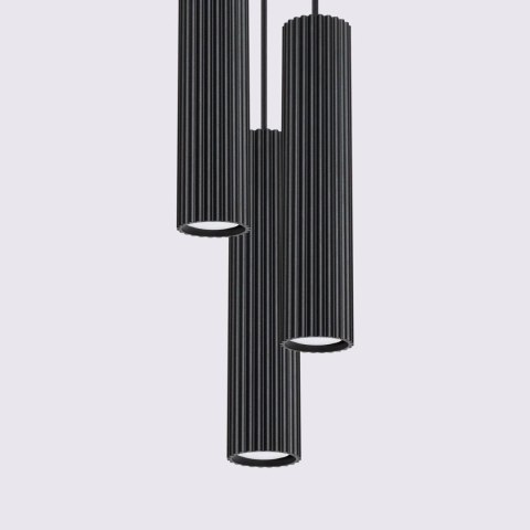 Lampa wisząca KARBON 3P czarny Lampa wisząca KARBON 3P czarny