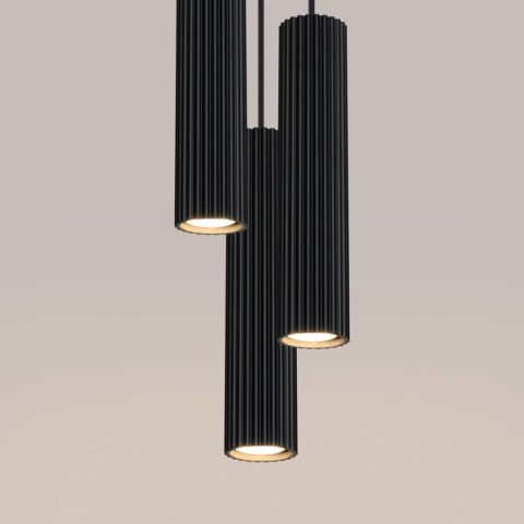 Lampa wisząca KARBON 3P czarny Lampa wisząca KARBON 3P czarny