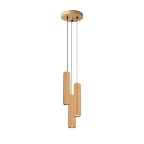 Lampa wisząca KARBON 3P złoty Lampa wisząca KARBON 3P złoty