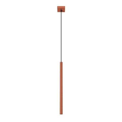 Lampa wisząca PASTELO 1 ochra czerwona Lampa wisząca PASTELO 1 ochra czerwona