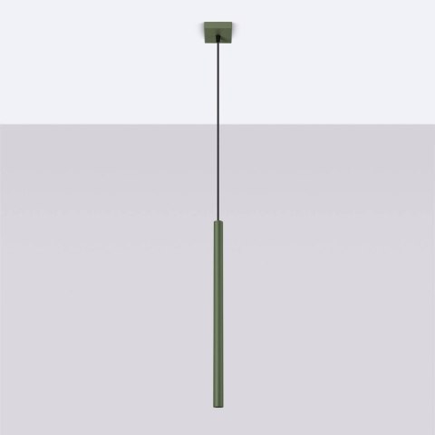 Lampa wisząca PASTELO 1 zielona oliwka Lampa wisząca PASTELO 1 zielona oliwka