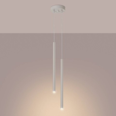 Lampa wisząca PASTELO 2 beżowa Lampa wisząca PASTELO 2 beżowa