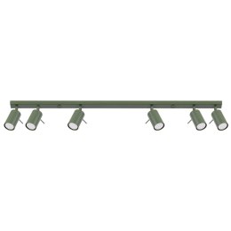 Plafon RING 6L zielony oliwkowy