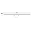Kinkiet Aqua 92 cm biały IP44 LED CCT
