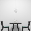 Lampa wisząca Brillant 1 złota LED CCT