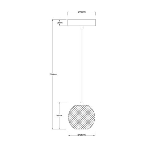 Lampa wisząca Brillant 1 złota LED CCT Lampa wisząca Brillant 1 złota LED CCT