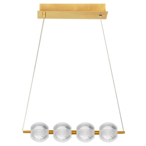 Lampa wisząca Brillant 4 złota LED CCT Lampa wisząca Brillant 4 złota LED CCT