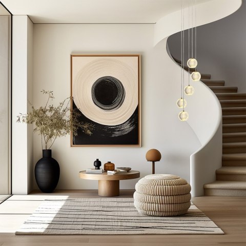 Lampa wisząca Brillant 5 złota LED CCT Lampa wisząca Brillant 5 złota LED CCT