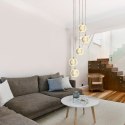 Lampa wisząca Brillant 5 złota LED CCT
