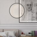 Mirror wisząca mała czarna CCT