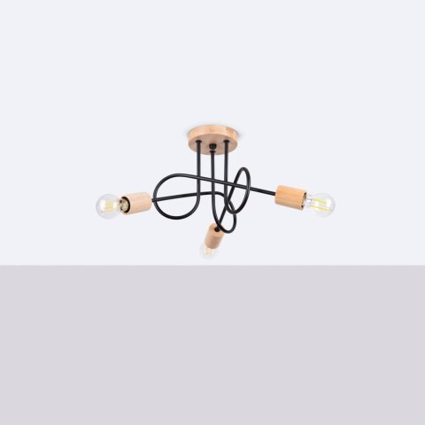 Żyrandol EMBER 3 czarny Żyrandol EMBER 3 czarny