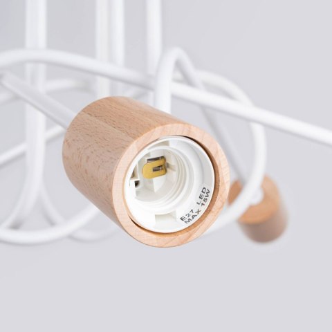 Żyrandol EMBER 5 biały Żyrandol EMBER 5 biały