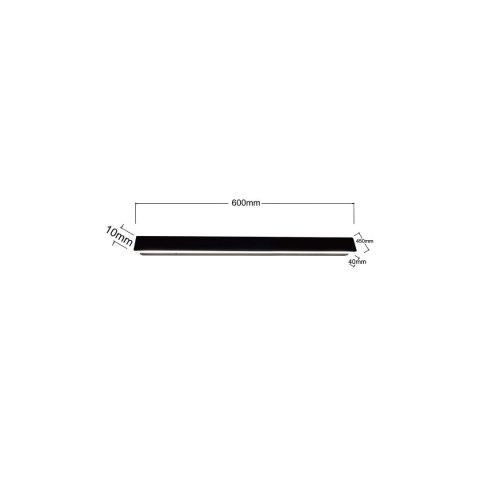 Bodo kinkiet 60 cm czarny IP54 Bodo kinkiet 60 cm czarny IP54