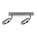 Kinkiet Carrara spot 2xLED chrom LP-1864/2W