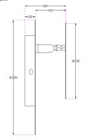 Lampa ścienna PILLS biała 30cm