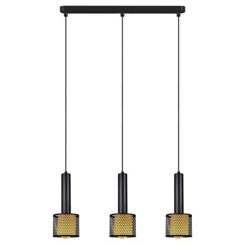 Lampa wisząca Amo czarna 3xE27 Lampa wisząca Amo czarna 3xE27