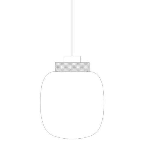 Lampa wisząca BOOM LED bursztynowo złota 25 cm Lampa wisząca BOOM LED bursztynowo złota 25 cm
