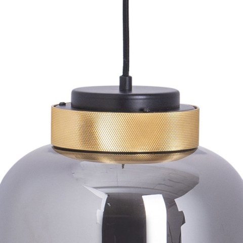 Lampa wisząca BOOM LED szaro złota 25 cm Lampa wisząca BOOM LED szaro złota 25 cm