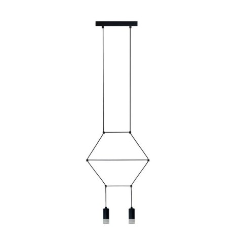 Lampa wisząca LINEA-2 czarna 35 cm Lampa wisząca LINEA-2 czarna 35 cm