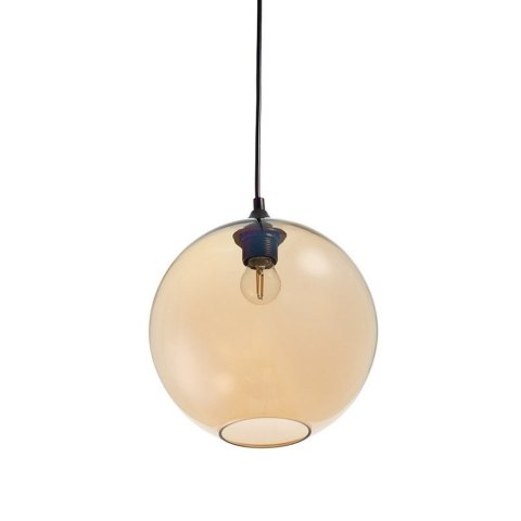 Lampa wisząca LOVE BOMB bursztynowa 25 cm Lampa wisząca LOVE BOMB bursztynowa 25 cm