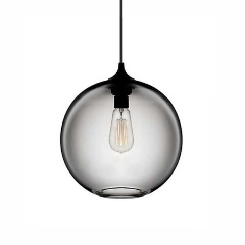 Lampa wisząca LOVE BOMB szara 25 cm Lampa wisząca LOVE BOMB szara 25 cm