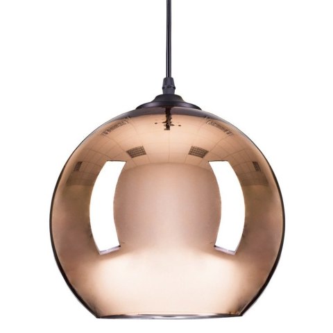 Lampa wisząca MIRROR GLOW - M miedziana 30cm Lampa wisząca MIRROR GLOW - M miedziana 30cm