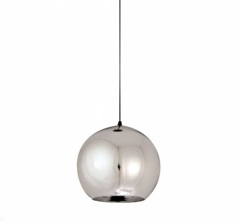Lampa wisząca MIRROR GLOW - S chrom 25 cm Lampa wisząca MIRROR GLOW - S chrom 25 cm