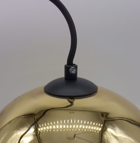 Lampa wisząca MIRROR GLOW - S chrom 25 cm Lampa wisząca MIRROR GLOW - S chrom 25 cm