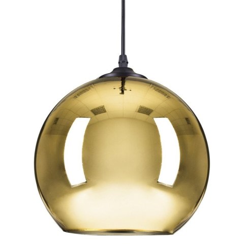 Lampa wisząca MIRROR GLOW - S złota 25 cm Lampa wisząca MIRROR GLOW - S złota 25 cm