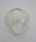 Lampa wisząca MODERN ORCHID-6 bursztynowo czarna 130 cm