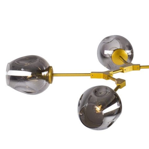 Lampa wisząca MODERN ORCHID-6 złoto szara 130 cm Lampa wisząca MODERN ORCHID-6 złoto szara 130 cm