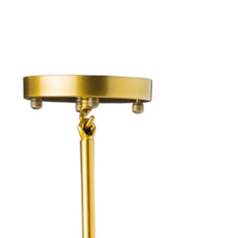 Lampa wisząca MODERN ORCHID-6 złoto szara 130 cm Lampa wisząca MODERN ORCHID-6 złoto szara 130 cm
