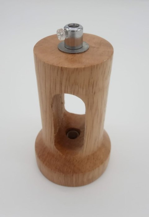 Lampa wisząca NORDIC WOODY biało drewniana 25 cm Lampa wisząca NORDIC WOODY biało drewniana 25 cm