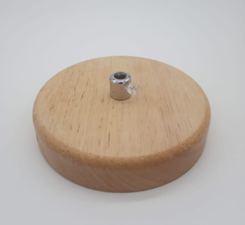 Lampa wisząca NORDIC WOODY biało-drewniana 35 cm Lampa wisząca NORDIC WOODY biało-drewniana 35 cm