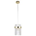 Lampa wisząca Vetro 1 złota 1xE14