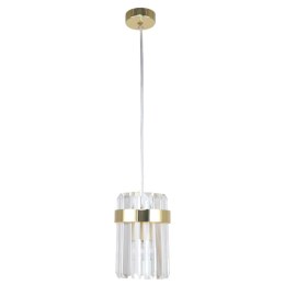 Lampa wisząca Vetro 1 złota 1xE14
