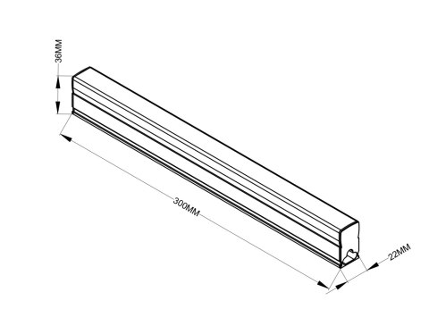 Moduł Geometric System New 30 cm LED 4000K Moduł Geometric System New 30 cm LED 4000K
