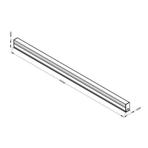 Moduł Geometric System New 60 cm LED 4000K Moduł Geometric System New 60 cm LED 4000K
