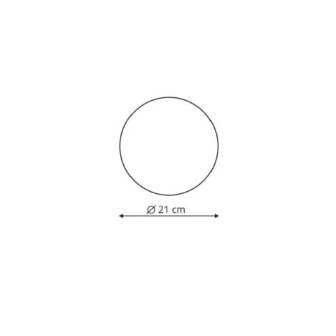 Plafon Platillo 21 cm czarny LED CCT Plafon Platillo 21 cm czarny LED CCT