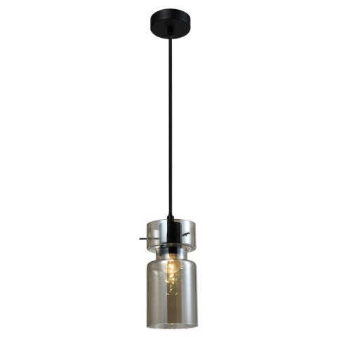 Pojedyncza lampa wisząca Nivio dymna 1xE27 Pojedyncza lampa wisząca Nivio dymna 1xE27
